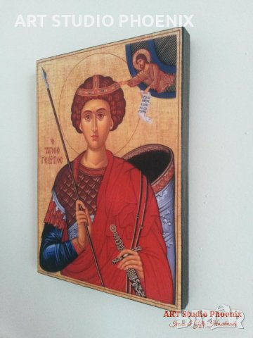 Икони на Свети Георги Победоносец, различни изображения iconi Sv Georgi, снимка 9 - Икони - 13559925