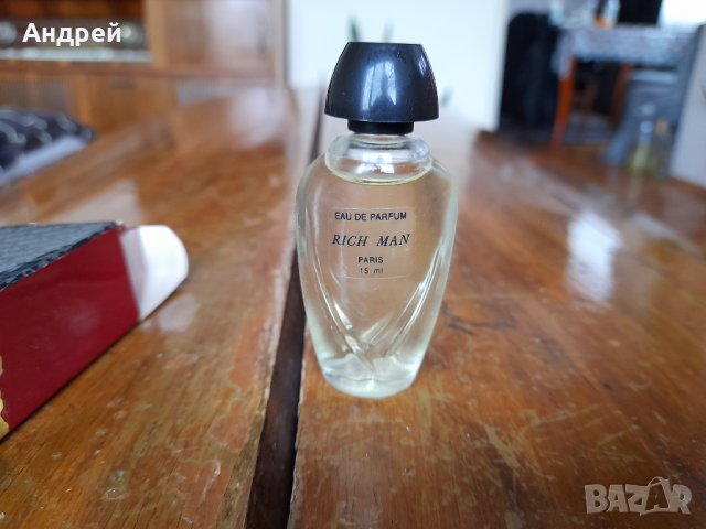 Стар парфюм Ricn Man, снимка 3 - Други ценни предмети - 35295825