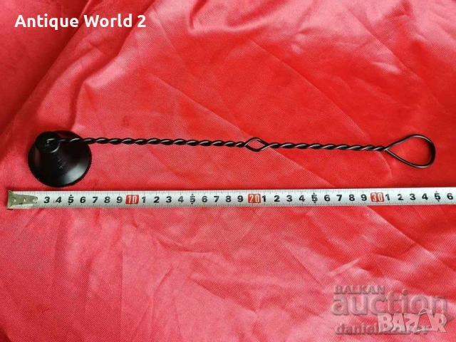 Голям ГАСИТЕЛ за Свещи, снимка 3 - Антикварни и старинни предмети - 54362289