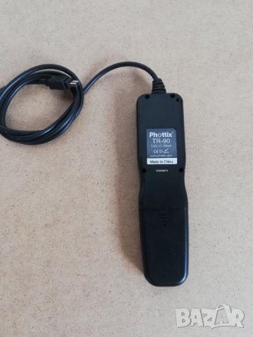 Дистанционен спусък с таймер Phottix TR-90 за Canon, снимка 4 - Чанти, стативи, аксесоари - 42037964