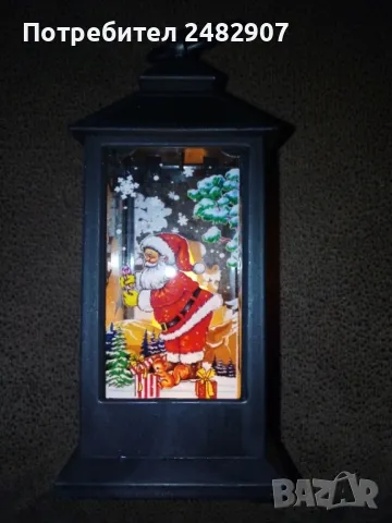 Коледна декорация - Светещ фенер, снимка 4 - Декорация за дома - 48307967