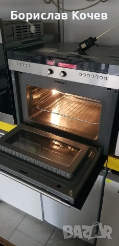 Компактна фурна с вградена микровълнова 2в1 SIEMENS , снимка 8 - Печки, фурни - 53184484
