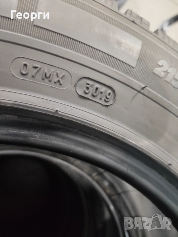 4бр.зимни гуми 215/65/16C Michelin, снимка 9 - Гуми и джанти - 51849371
