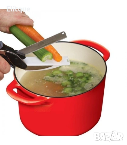 🔪 Ножица 2 в 1 за зеленчуци и месо Clever Cutter 🔪, снимка 14 - Други - 53272248