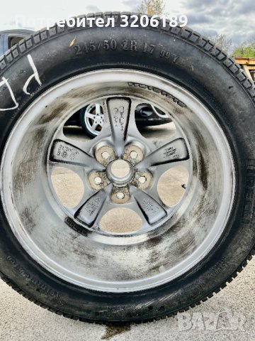 Джанти 17цола 5х120.7 за Ягуар с гуми 245/50/17, снимка 12 - Гуми и джанти - 42748335
