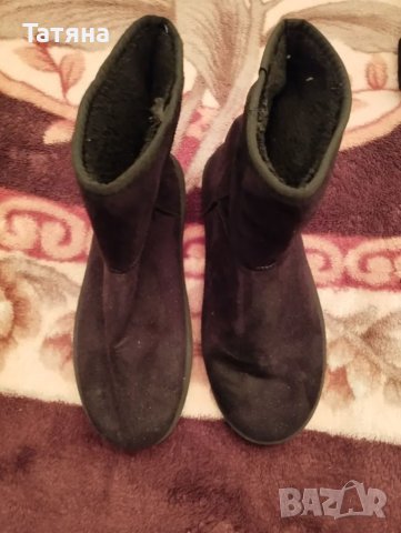 Дамски топли боти, н. 40, снимка 2 - Дамски боти - 49562438