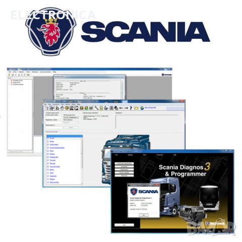 Scania VCI3 WIFI + Лаптоп Lenovo T430 + Всички софтуери , снимка 3 - Друга електроника - 31073856