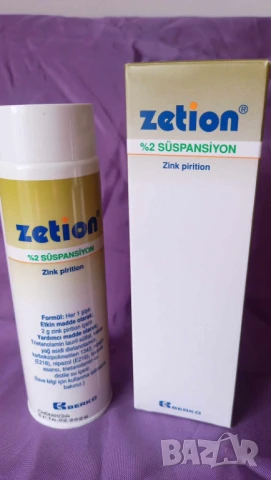 ZETION 100 мл. шампоан ротив Пърхот и Себорея, Дерматит