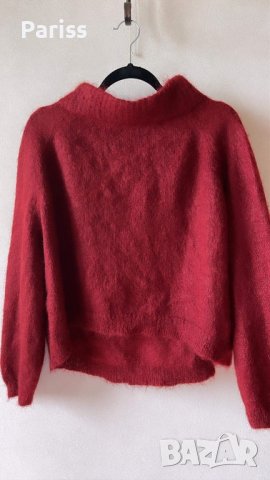 Luisa Cerano италиянска блуза 70% мохер, снимка 1 - Блузи с дълъг ръкав и пуловери - 42774709