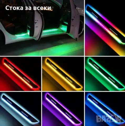 Ленти протектор за праг LED - VIP- (WELCOME) , снимка 2 - Аксесоари и консумативи - 49127192