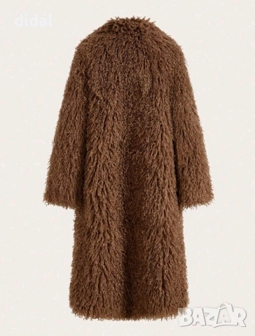 Уникално палто с еко косъм , снимка 2 - Палта, манта - 52108914