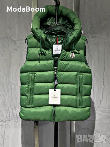 Moncler мъжки зелен елек 