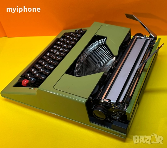 Пишеща Машина Марица 30 с нова лента , клавиатура Кирилица , обслужена и смазана , снимка 5 - Други ценни предмети - 52695920