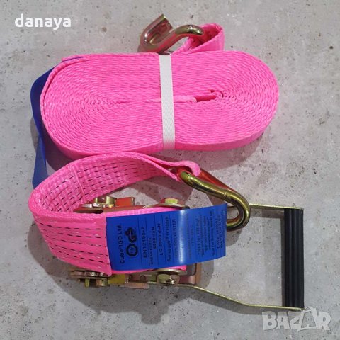 1870 Транспортен колан с тресчотка за товари багаж 9 метра, снимка 4 - Други стоки за дома - 31082787