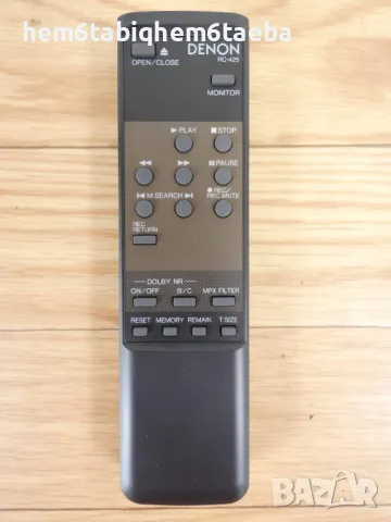 Търся Denon RC 425 дистанционно управление за касетен дек