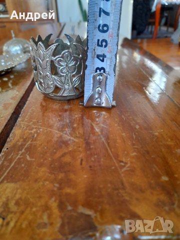 Стар подстакан,подстакани #2, снимка 3 - Други ценни предмети - 35258050