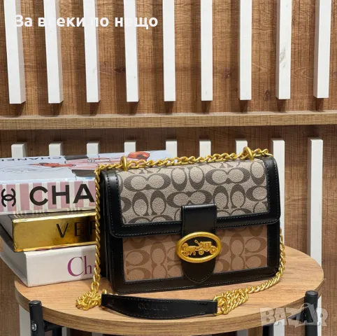 Coach Дамска Чанта - Налични Различни Цветове Код D1822, снимка 2 - Чанти - 49071646
