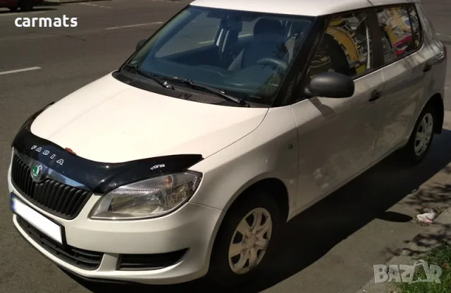 Дефлектор за преден капак Vip Tuning за Skoda Fabia (2010-2014) - дълъг