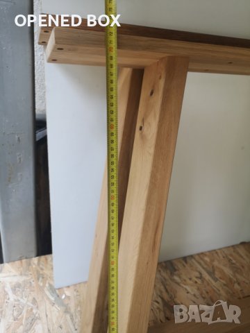 Масивни дървени крака за трапезна маса - височина 72 см., снимка 7 - Други стоки за дома - 38362364