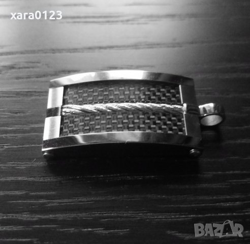 Стоманена висулка BRT1226, снимка 2 - Колиета, медальони, синджири - 35161482