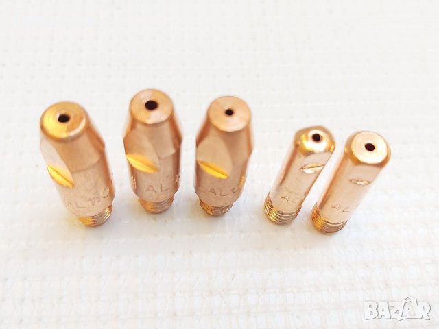 Дюза конт.телоподаващ за Алуминий М6x25 и М6X28;0.8мм;1.0мм;1.2мм, снимка 3 - Други машини и части - 34151775