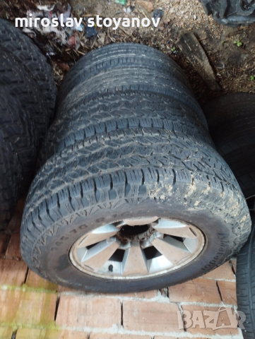гуми със джанти за Митсубиши л200 2004г.