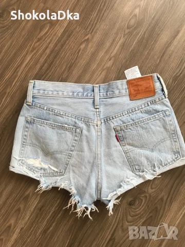 Къси панталонки Levi’s 501, размер 26, снимка 4 - Къси панталони и бермуди - 50865907