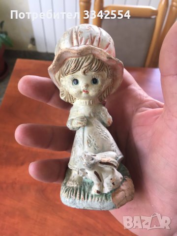 КУКЛА КЕРАМИКА ПОРЦЕЛАН СТАРА ГЕРМАНИЯ, снимка 1