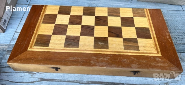 СТАРА ТАБЛА ОТ СОЦА, снимка 2 - Шах и табла - 54119303