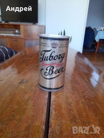 Стара кутия от бира Tuborg