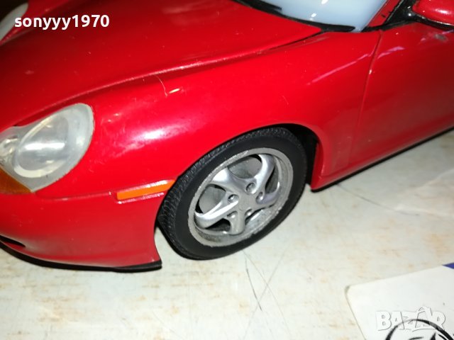 PORSCHE BOXTER 1/18-METAL-ВНОС GERMANY 3010231017, снимка 4 - Колекции - 42775560