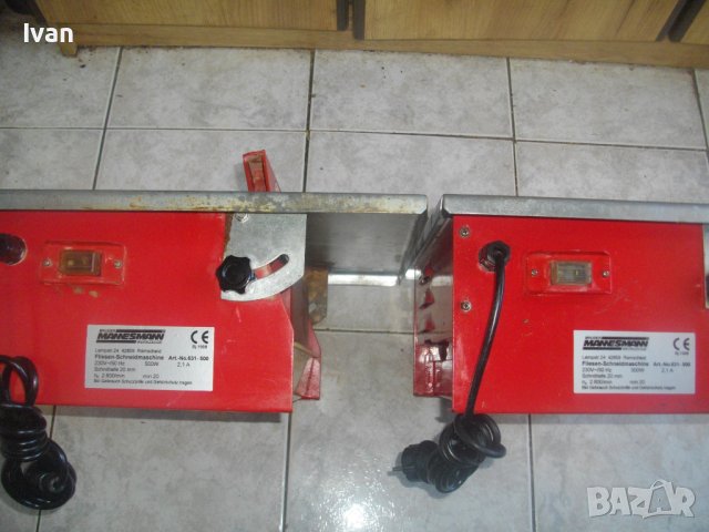 Немска Ел.Машина Мокро/Сухо Рязане Плочки/Плочки-С Вана-Профи-Mannesmann-500W-2,1A-ф180мм-11,5кг, снимка 9 - Други инструменти - 40882321