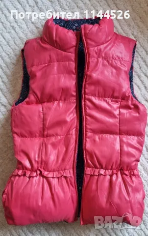 Дамски елек с две лица XS/S, снимка 3 - Елеци - 47422723