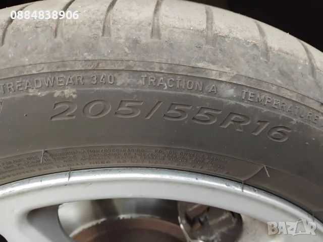 Джанти джанти 16" 5х110 65.1 с летни гуми 205/55/16, снимка 7 - Гуми и джанти - 56124459