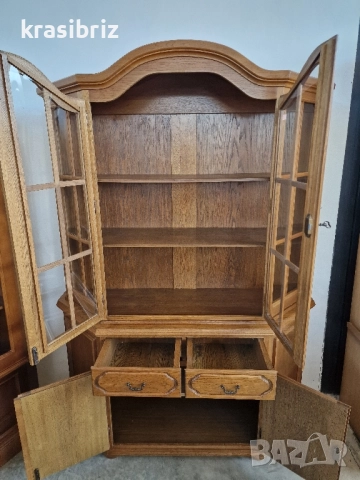 Масивна Витрина-внос от Германия! , снимка 5 - Секции и витрини - 51769345