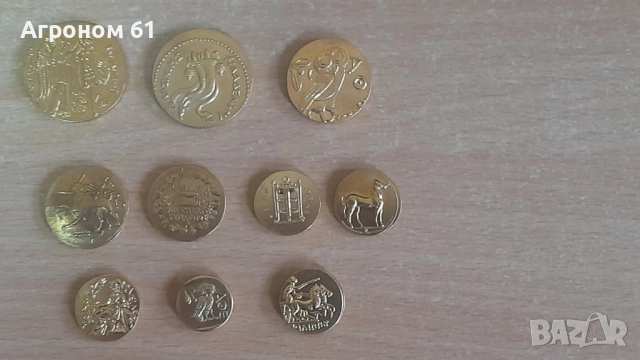 Монети Римска империя и Древногръцки тетрадрахми - реплика , снимка 2 - Нумизматика и бонистика - 52585620