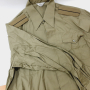 Стара българска военна офицерска лятна куртка с пагони(17.5), снимка 4