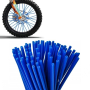 Спици за велосипед или мотор, Декорация за гума, 6 цвята, 72 БР, снимка 8