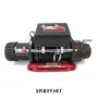 Лебедка HUNTER WINCH P12000 POWER 12V 12000lbs синтетично въже, снимка 2