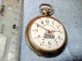 GRE ROSKOPF PATENT Стар ЖЕЛЕЗНИЧАРСКИ ДЖОБЕН ЧАСОВНИК КОЛЕКЦИОНЕРСКИ РЯДЪК МОДЕЛ 48381, снимка 1
