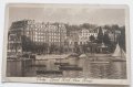 Стара черно-бяла картичка Лозана 1908, снимка 1 - Филателия - 44324940
