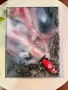 Ръчно изработена картина от епоксидна смола - 18x24 см, снимка 1