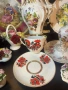 Lomonosov Imperial Porcelain Factory "Red Rooster" tea cup and saucer Код P1956, снимка 7