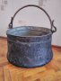 Стар меден бакър,казан ,,пиратник" 40 литра, снимка 4