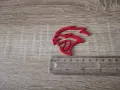 Hellcat лого червена емблема лява, снимка 5