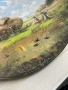 Декоративна чиния Seltmann Weiden "Harvest Time In The Fields" 1986 г., снимка 3