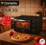 Електрическа фурна Domedia 20L,1300W – компактна, ефективна и универсална, снимка 2