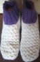 Ръчно плетени дамски терлици, снимка 4