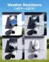 Слънчев панел 5W за outdoor охранителна камера/зарядно, 2 броя (USB-C/USB-Micro/DC 35135 адаптери), снимка 5
