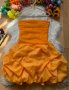 Официална оранжева рокля, снимка 1 - Рокли - 38285891